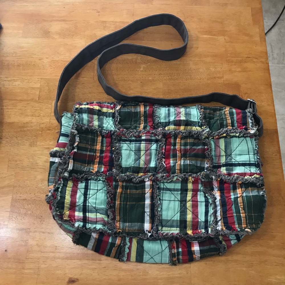 Patchwork Book Bag - image 1